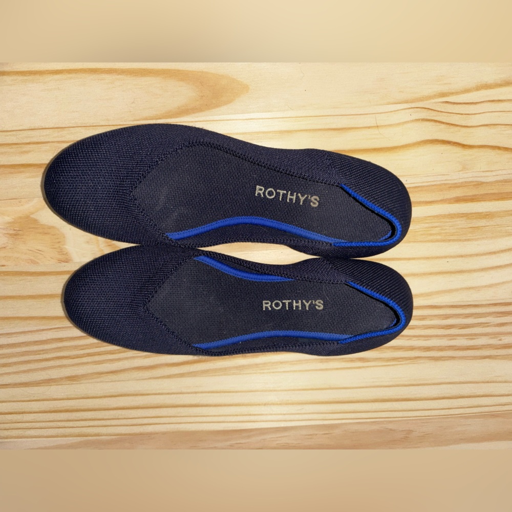 Rothy's Navy Flats